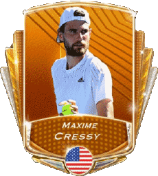 Sportivo Tennis - Giocatori U S A Maxime Cressy 