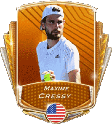 Sports Tennis - Players U S A Maxime Cressy 