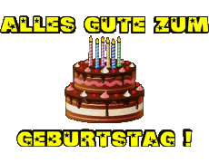 Nachrichten Deutsche Alles Gute zum Geburtstag Kuchen 001 
