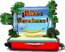 Messages Espagnol Felices Vacaciones Fond Transparent 19 