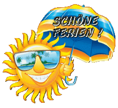 Messages German Schöne Ferien Transparent Background 15 