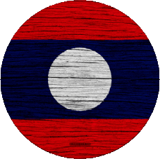 Banderas Asia Laos Ronda 