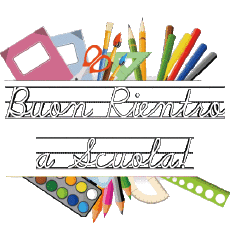 Nachrichten Italienisch Buon Rientro a Scuola Transparenter Hintergrund 003 