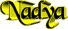 Vorname WEIBLICH - Maghreb Muslim N Nadya 