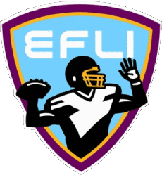 Sports FootBall Américain Inde EFLI - Elite Football League of India logo 