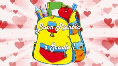 Messages Italien Buon Rientro a Scuola Fond Animé 006 