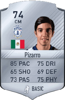 Multi Media Video Games F I F A - Card Players Mexico Rodolfo Pizarro 