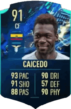 Multi Média Jeux Vidéo F I F A - Joueurs Cartes Equateur Felipe Caicedo 