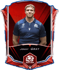 Deportes Rugby - Jugadores Escocia Jonny Gray 