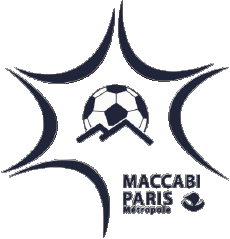 Sports FootBall Club France Logo Ile-de-France 75 - Paris UJA Maccabi Paris Métropole 