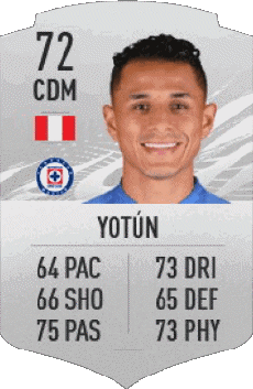 Multimedia Videospiele F I F A - Karten Spieler Peru Yoshimar Yotún 
