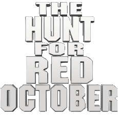 Multimedia Películas Internacional La Caza del Octubre Rojo Logotipo Inglés 