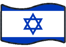 Drapeaux Asie Israël Rectangle 