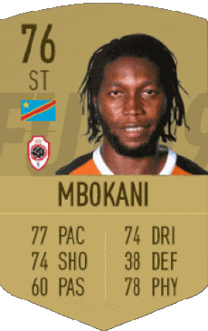 Multi Media Video Games F I F A - Card Players Congo Dieumerci Mbokani 