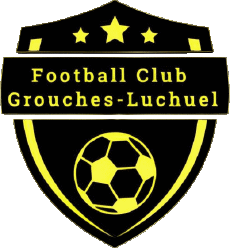 Sports FootBall Club France Logo Hauts-de-France 80 - Somme FC Grouches Luchuel 