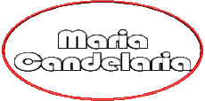 First Names FEMININE - Spain M Composed Maria Candelaria 