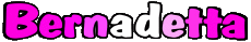 Nome FEMMINILE - Italia B Bernadetta 