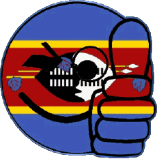 Flags Africa Eswatini Smiley - OK 