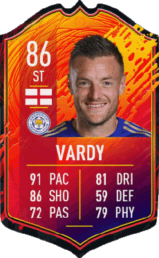 Multimedia Videogiochi F I F A - Giocatori carte Inghilterra Jamie Vardy 
