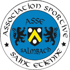 Sports FootBall Club France Logo Grand Est 67 - Bas-Rhin AS St Etienne Salmbach 