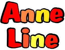 Nombre FEMENINO - Francia A Compuesto Anne Line 