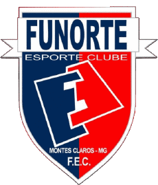 Sports Soccer Club America Logo Brazil Minas Gerais Funorte Esporte Clube 