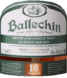 Bebidas Whisky Ballechin Edradour 