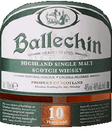 Drinks Whiskey Ballechin Edradour 