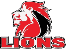 Sports Rugby Club Logo Afrique du Sud Lions 