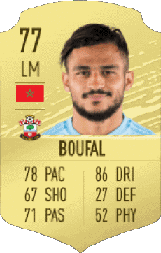Multimedia Videospiele F I F A - Karten Spieler Marokko Sofiane Boufal 