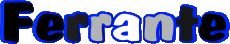 Nome FEMMINILE - Francia F Ferrante 