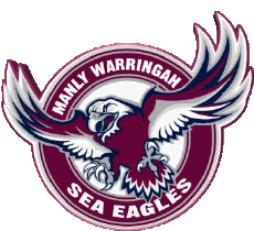 Logo 2003-Sportivo Rugby - Club Mondo - Logo Australia Manly Warringah Sea Eagle Logo 2003