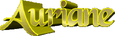 Nome FEMMINILE - Francia A Auriane 