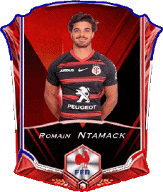 Sport Rugby - Spieler Frankreich Romain Ntamack 