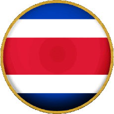 Fahnen Amerika Costa Rica Runde 