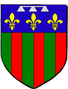 Bandiere Francia Dipartimenti - Città 45 FLEURY LES AUBRAIS 