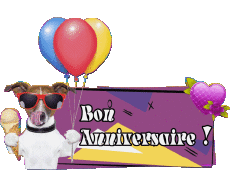 Nachrichten Französisch Bon Anniversaire Animaux 006 