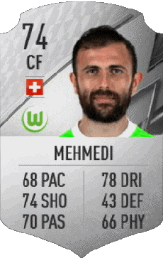 Jeux Vidéo F I F A - Joueurs Cartes Suisse Admir Mehmedi 