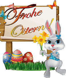Messages Allemand Frohe Ostern 17 