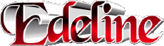 Vorname WEIBLICH - Frankreich E Edeline 