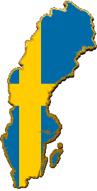 Banderas Europa Gamuza Mapa 