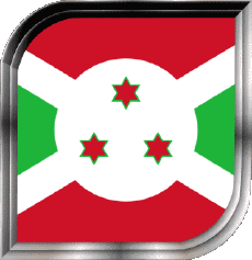 Flags Africa Burundi Square 