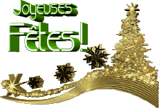 Messages French Joyeuses Fêtes (Noël) Serie 07 