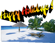 Mensajes Inglés Happy Holidays Fondo transparente 28 