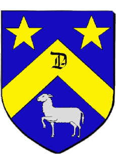 Blasón-Banderas Francia Departamentos - Ciudades 93 DRANCY Blasón