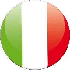 Fahnen Europa Italien National Runde 