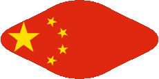 Banderas Asia China Oval 02 