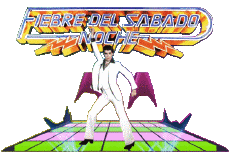 Multimedia Películas Internacional Fiebre del Sabado Noche Logotipo Español 