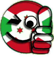 Bandiere Africa Burundi Faccina - OK 
