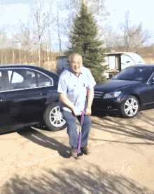 Humor -  Fun MENSCHEN Pogo Stick Serie 01 